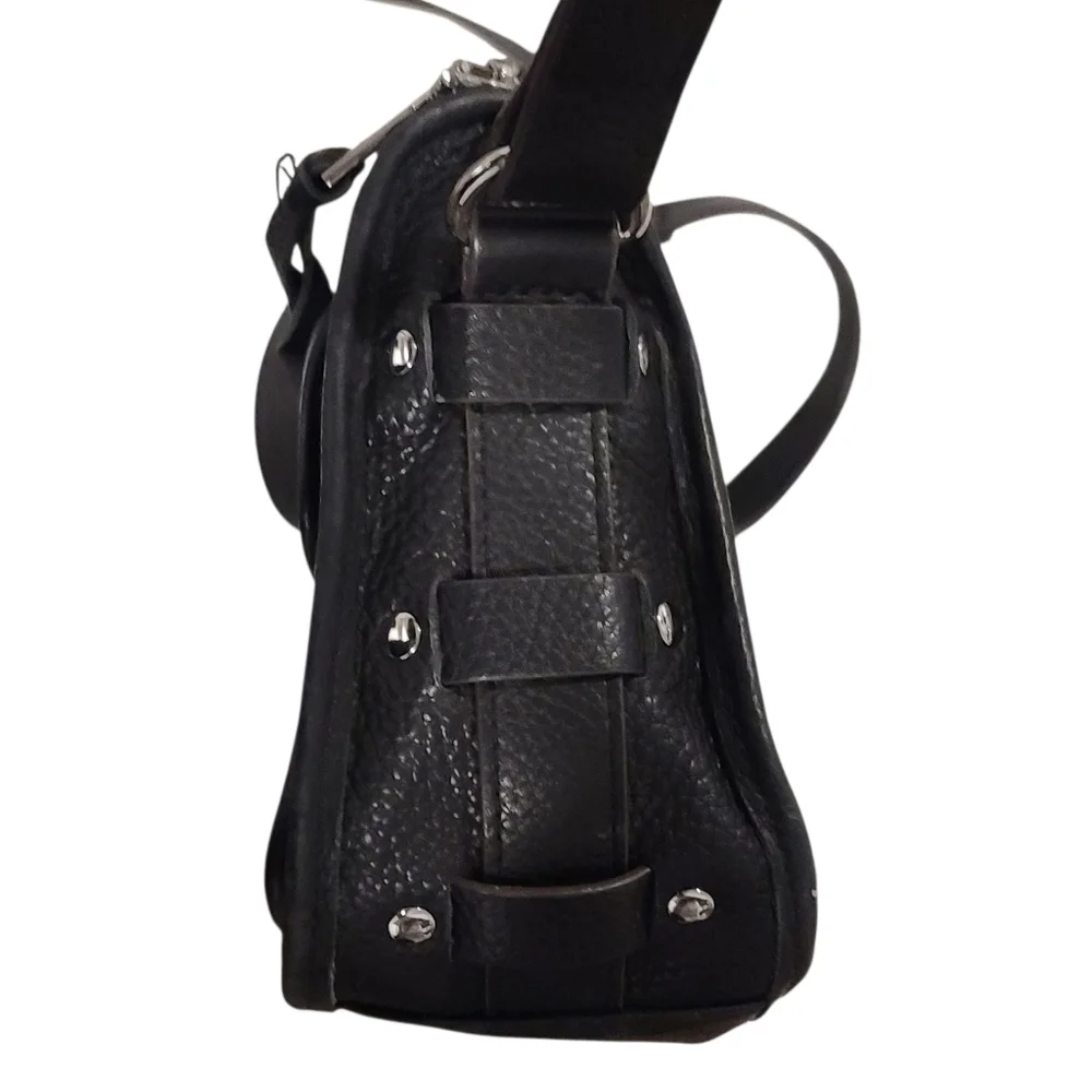 Aimee Kestenberg Muse Cargo Black Leather Crossbody - Picture 5 of 13
